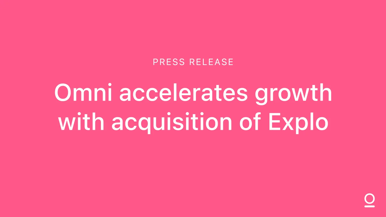 omni explo acquisition press release hero image