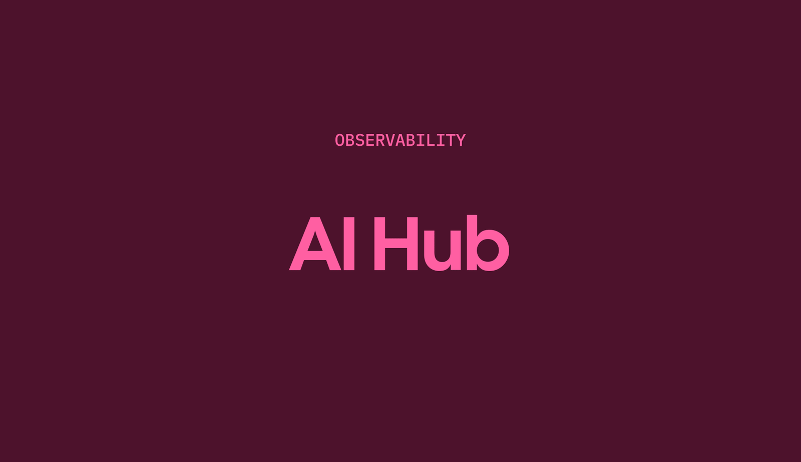 Ai Hub Launch