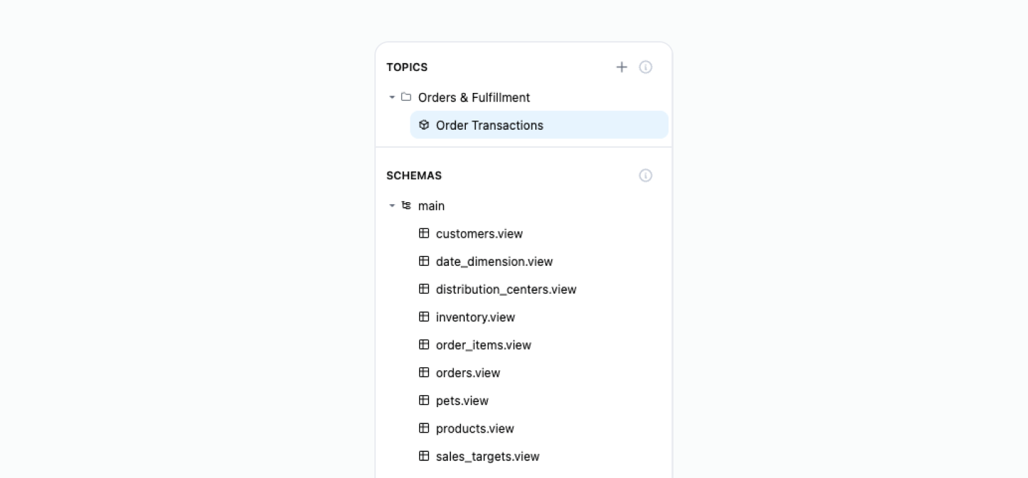 Tuning for smarter AI in Omni demo data schema