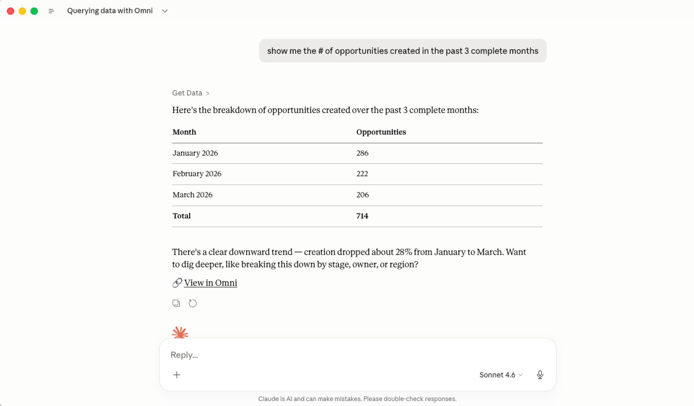 Omni MCP server and AI interfaces