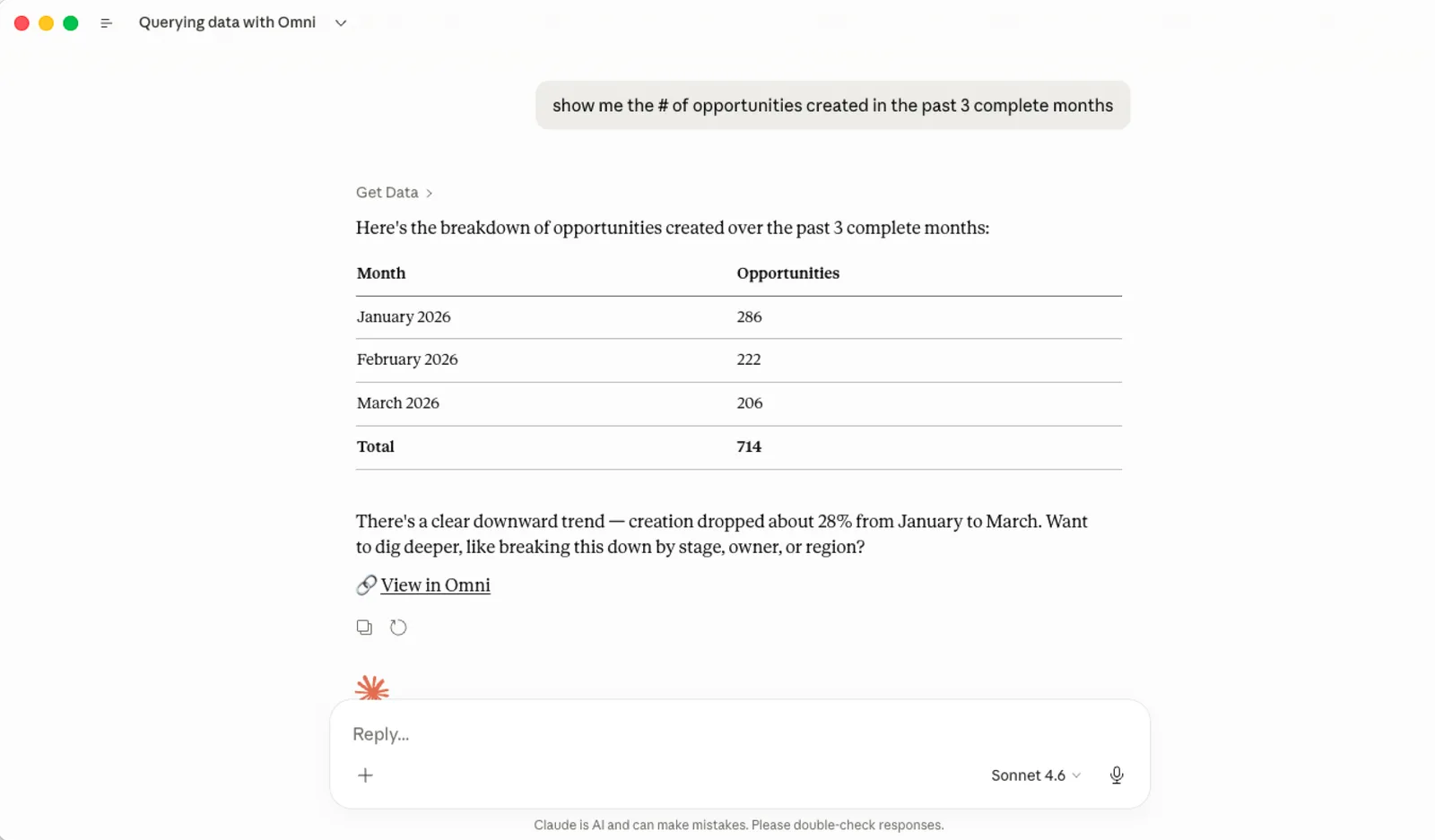 Omni MCP server and AI interfaces