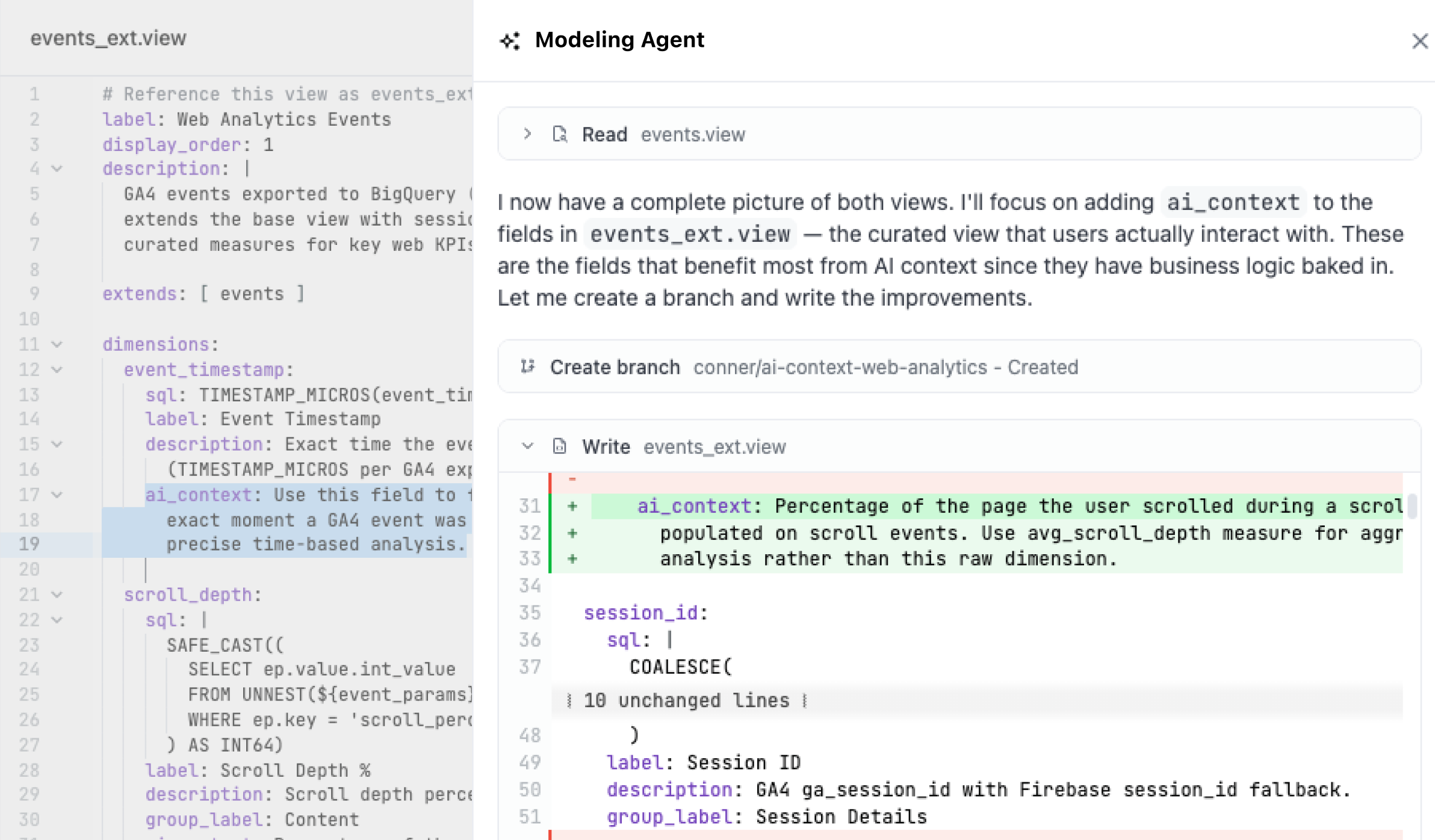 Omni Modeling Agent and development workflows