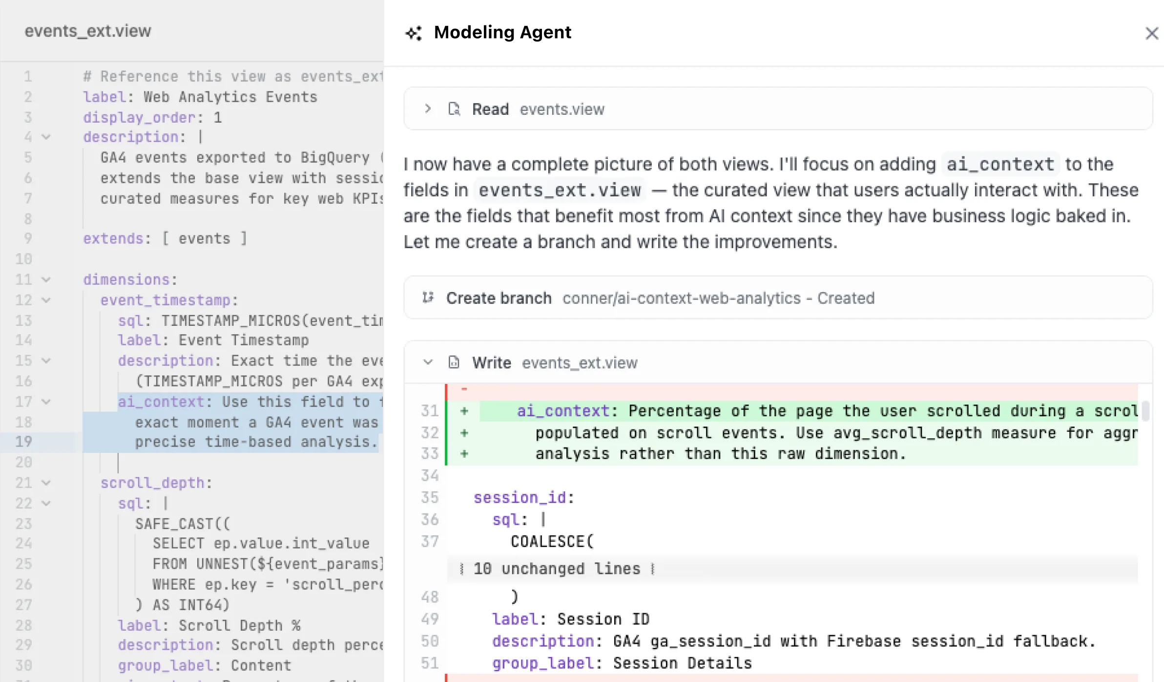 Omni Modeling Agent and development workflows
